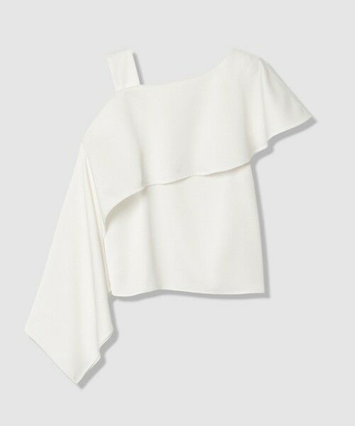 allureville / アルアバイル シャツ・ブラウス | 【LOULOU WILLOUGHBY】アシメフリルオフショルブラウス | 詳細3
