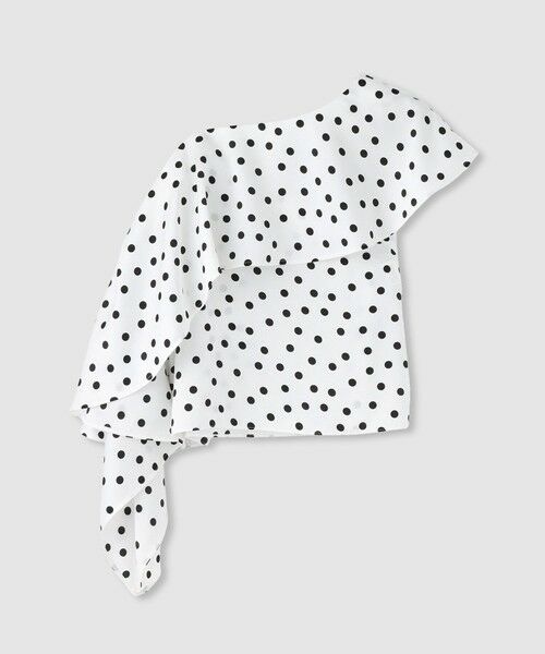 allureville / アルアバイル シャツ・ブラウス | 【LOULOU WILLOUGHBY】アシメフリルオフショルブラウス | 詳細11