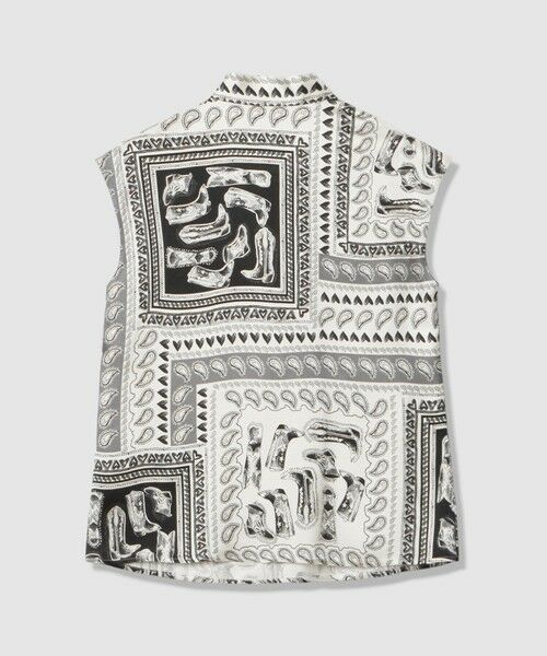 allureville / アルアバイル シャツ・ブラウス | WEB 一部店舗限定【LOULOU WILLOUGHBY】ウエスタンスカーフプリントリボンブラウス | 詳細14