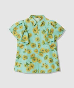 allureville / アルアバイル シャツ・ブラウス | WEB 一部店舗限定【LOULOU WILLOUGHBY】サンフラワープリントバルーンスリーブシャツ