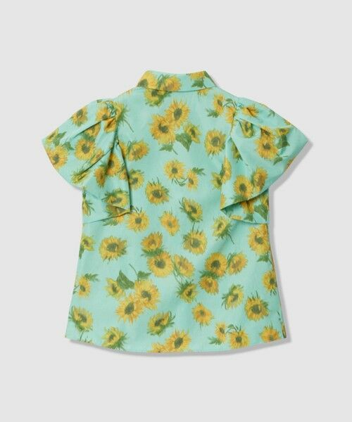allureville / アルアバイル シャツ・ブラウス | WEB 一部店舗限定【LOULOU WILLOUGHBY】サンフラワープリントバルーンスリーブシャツ | 詳細1
