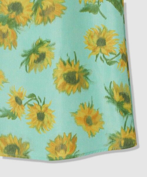 allureville / アルアバイル シャツ・ブラウス | WEB 一部店舗限定【LOULOU WILLOUGHBY】サンフラワープリントバルーンスリーブシャツ | 詳細4