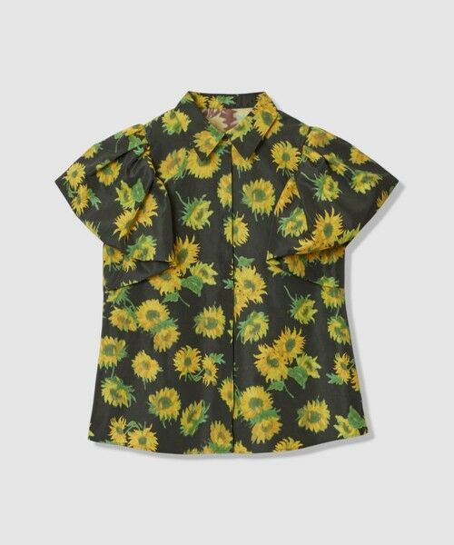 allureville / アルアバイル シャツ・ブラウス | WEB 一部店舗限定【LOULOU WILLOUGHBY】サンフラワープリントバルーンスリーブシャツ | 詳細12