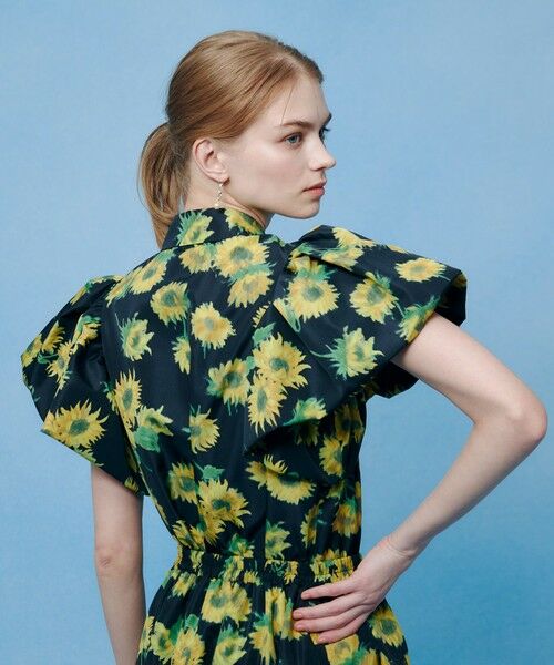allureville / アルアバイル シャツ・ブラウス | WEB 一部店舗限定【LOULOU WILLOUGHBY】サンフラワープリントバルーンスリーブシャツ | 詳細8