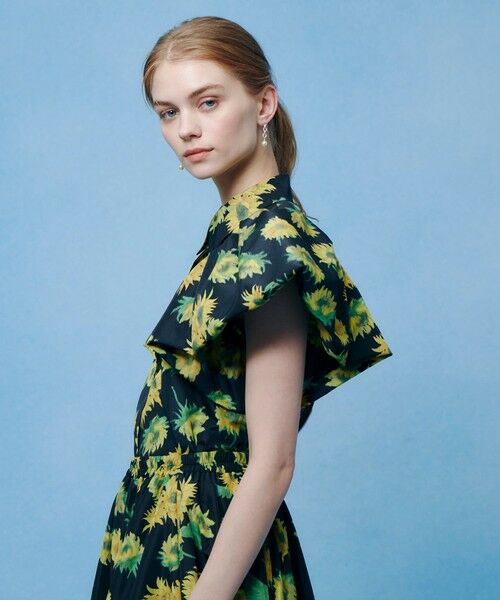 allureville / アルアバイル シャツ・ブラウス | WEB 一部店舗限定【LOULOU WILLOUGHBY】サンフラワープリントバルーンスリーブシャツ | 詳細9