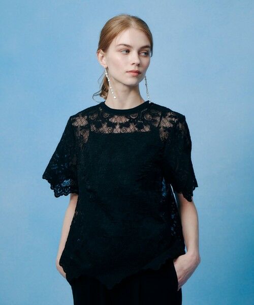 allureville / アルアバイル カットソー | 【LOULOU WILLOUGHBY】オーガンスカラＴシャツ | 詳細4