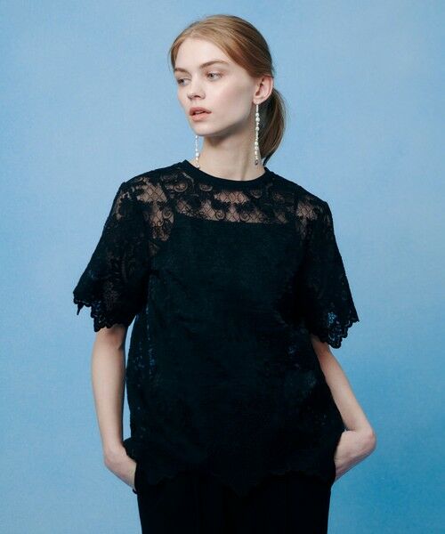 allureville / アルアバイル カットソー | 【LOULOU WILLOUGHBY】オーガンスカラＴシャツ | 詳細5