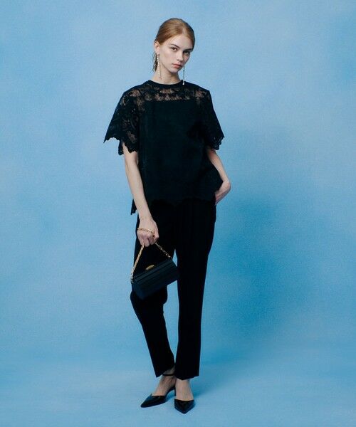 allureville / アルアバイル カットソー | 【LOULOU WILLOUGHBY】オーガンスカラＴシャツ | 詳細9