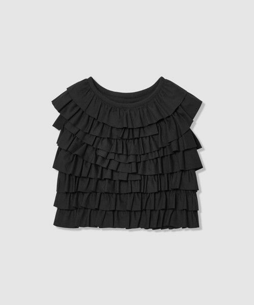 allureville / アルアバイル カットソー | 【LOULOU WILLOUGHBY】フリルティアードプルオーバー | 詳細8