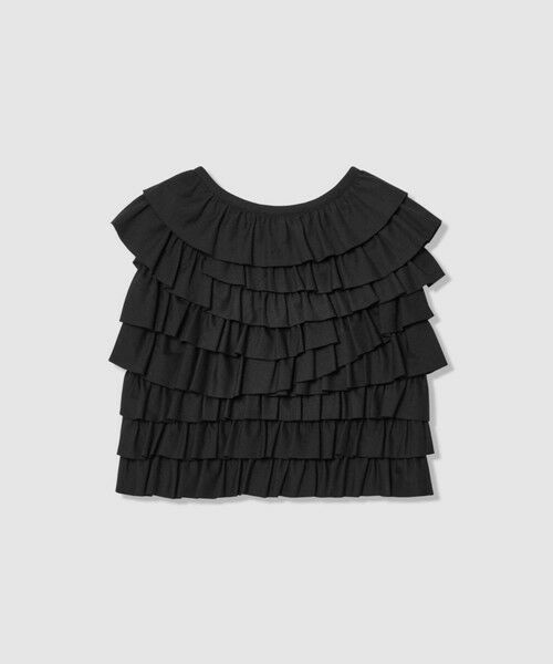 allureville / アルアバイル カットソー | 【LOULOU WILLOUGHBY】フリルティアードプルオーバー | 詳細9