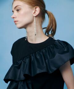 allureville / アルアバイル Tシャツ | 【LOULOU WILLOUGHBY】スパイラルフリルＴシャツ