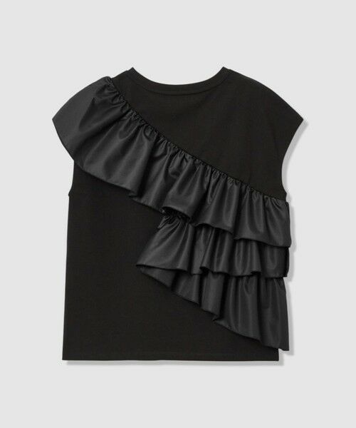allureville / アルアバイル Tシャツ | 【LOULOU WILLOUGHBY】スパイラルフリルＴシャツ | 詳細10