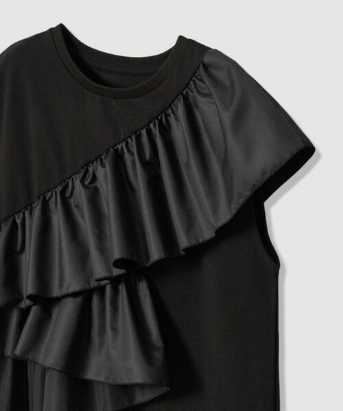 allureville / アルアバイル Tシャツ | 【LOULOU WILLOUGHBY】スパイラルフリルＴシャツ | 詳細11