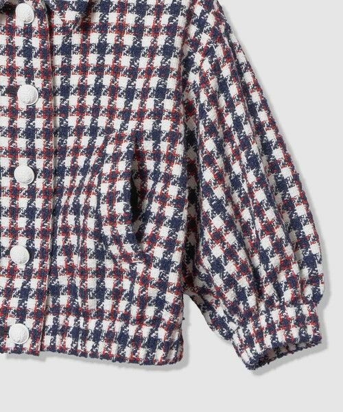 allureville / アルアバイル ブルゾン | 【LOULOU WILLOUGHBY】トリコロールツイードブルゾン | 詳細9