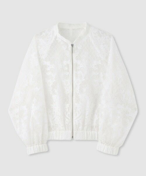 allureville / アルアバイル ブルゾン | 【LOULOU WILLOUGHBY】オーガンレースブルゾン | 詳細6