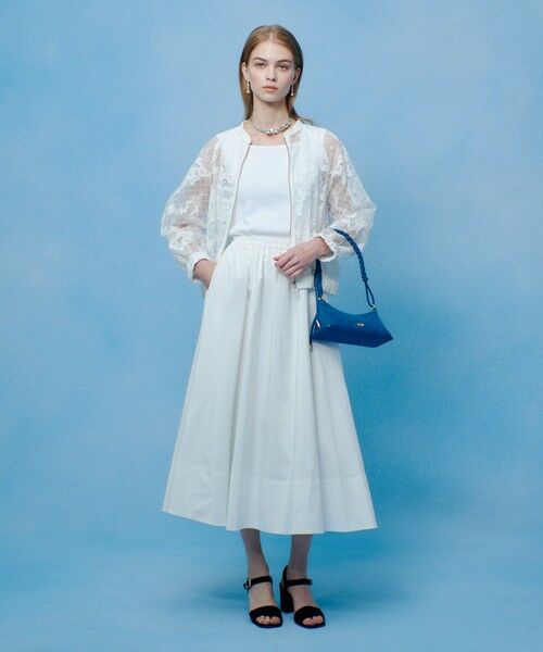 allureville / アルアバイル ブルゾン | 【LOULOU WILLOUGHBY】オーガンレースブルゾン | 詳細5