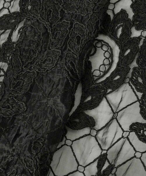 allureville / アルアバイル ブルゾン | 【LOULOU WILLOUGHBY】オーガンレースブルゾン | 詳細10