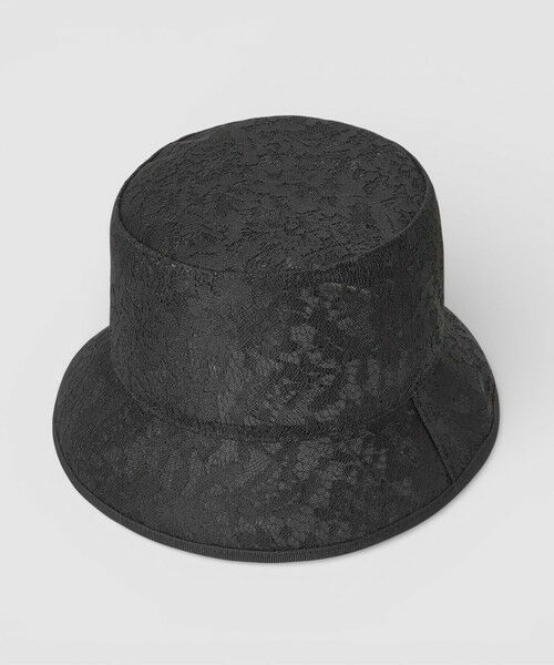allureville / アルアバイル ハット | 【LOULOU WILLOUGHBY】レーシーバケットハット（ブラック (95)）