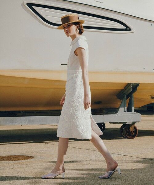 allureville / アルアバイル ハット | 【LOULOU WILLOUGHBY】ワイドリボンカンカン帽 | 詳細2