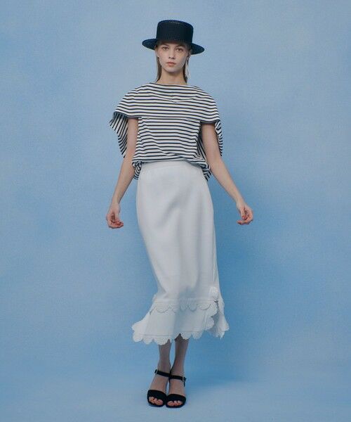 allureville / アルアバイル ハット | 【LOULOU WILLOUGHBY】ワイドリボンカンカン帽 | 詳細8