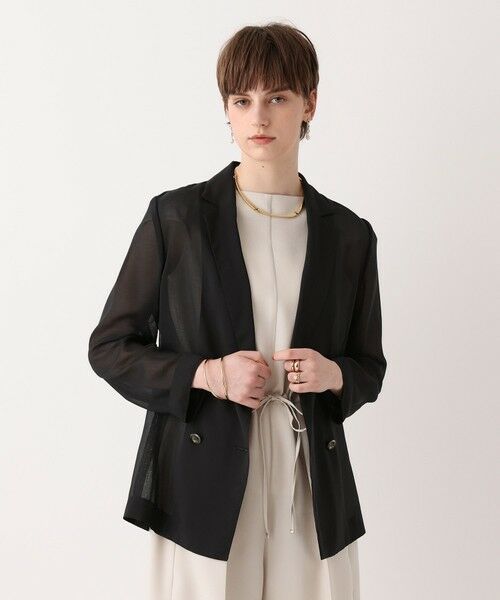 allureville / アルアバイル テーラードジャケット | ワルツシアーオーガンジャケット | 詳細4