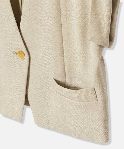 allureville / アルアバイル ベスト | フレンチスリーブショートジレ | 詳細11