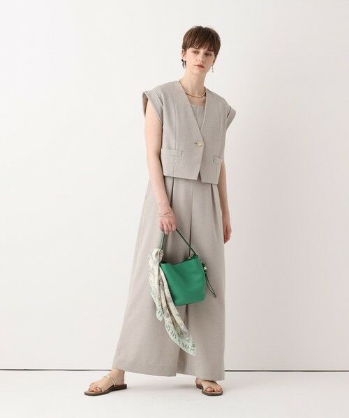 allureville / アルアバイル ベスト | フレンチスリーブショートジレ | 詳細5