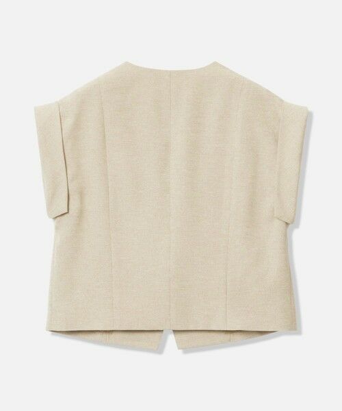 allureville / アルアバイル ベスト | フレンチスリーブショートジレ | 詳細8