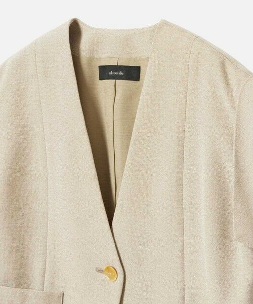 allureville / アルアバイル ベスト | フレンチスリーブショートジレ | 詳細9