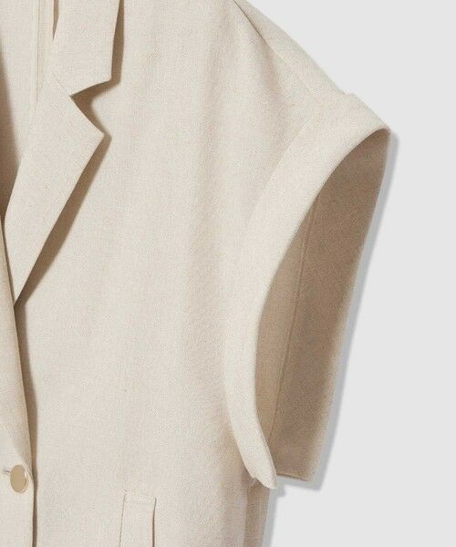 allureville / アルアバイル テーラードジャケット | ◇スラブメッシュフレンチスリーブジャケット | 詳細11