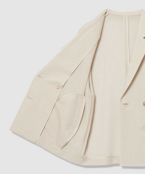allureville / アルアバイル テーラードジャケット | ◇スラブメッシュフレンチスリーブジャケット | 詳細15