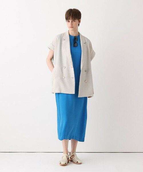 allureville / アルアバイル テーラードジャケット | ◇スラブメッシュフレンチスリーブジャケット | 詳細7