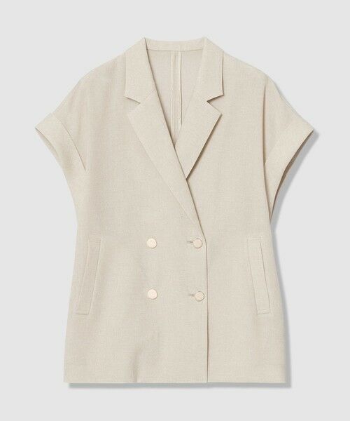 allureville / アルアバイル テーラードジャケット | ◇スラブメッシュフレンチスリーブジャケット | 詳細8