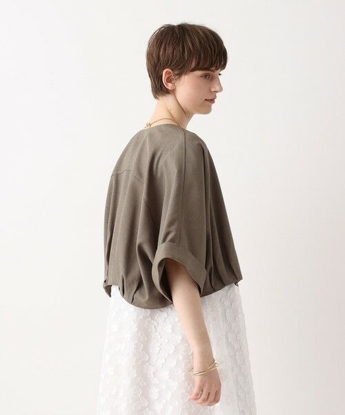 allureville / アルアバイル ブルゾン | オックスフレンチスリーブジャケット | 詳細5