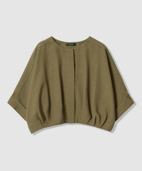 allureville / アルアバイル ブルゾン | オックスフレンチスリーブジャケット | 詳細9