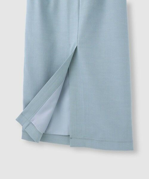 allureville / アルアバイル ミニ・ひざ丈スカート | デニムライクペンシルスカート | 詳細6