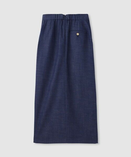 allureville / アルアバイル ミニ・ひざ丈スカート | デニムライクペンシルスカート | 詳細8