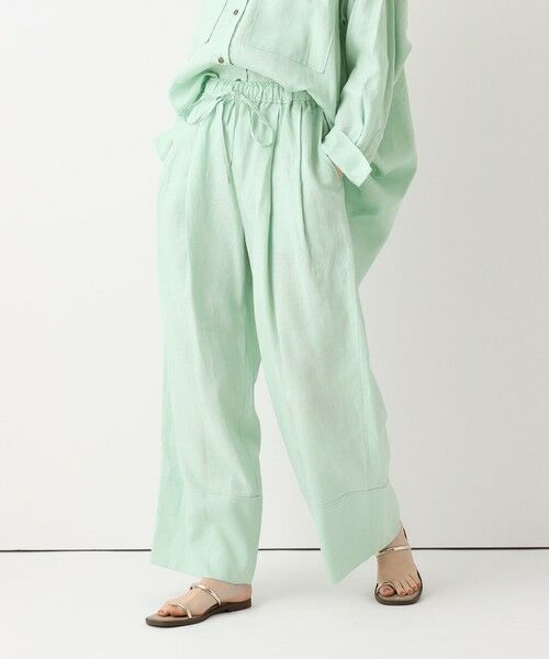 allureville / アルアバイル その他パンツ | 【ATELIER Line】リネンイージータックパンツ | 詳細5