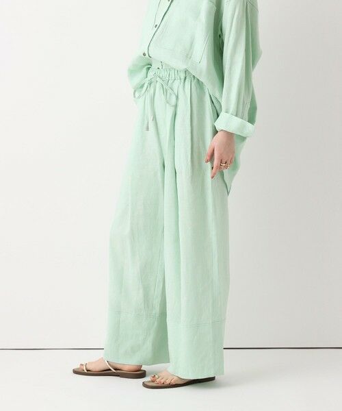 allureville / アルアバイル その他パンツ | 【ATELIER Line】リネンイージータックパンツ | 詳細6