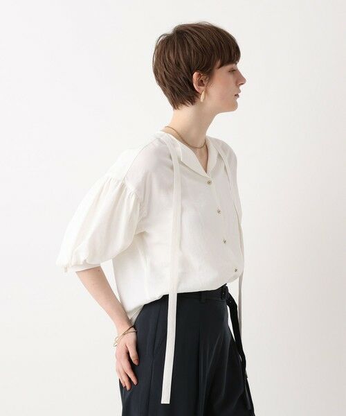 allureville / アルアバイル シャツ・ブラウス | シャセパフスリーブブラウス | 詳細2