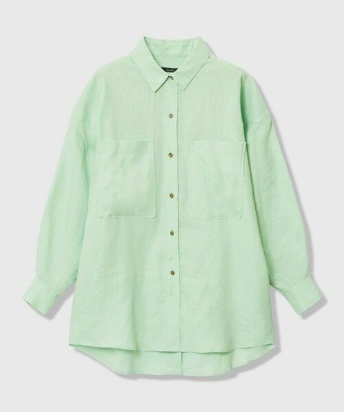 allureville / アルアバイル シャツ・ブラウス | 【ATELIER Line】リネンビッグポケットシャツ | 詳細6