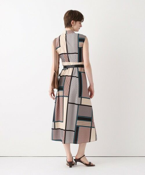 allureville / アルアバイル ミニ丈・ひざ丈ワンピース | ジオメトリックプリントシャツワンピース | 詳細4