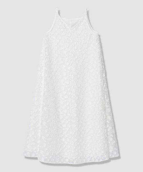 allureville / アルアバイル ミニ丈・ひざ丈ワンピース | カットジャカードＶネックワンピース | 詳細6