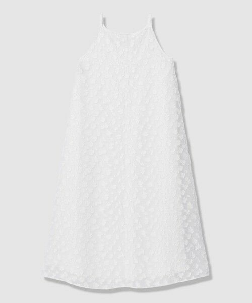 allureville / アルアバイル ミニ丈・ひざ丈ワンピース | カットジャカードＶネックワンピース | 詳細7