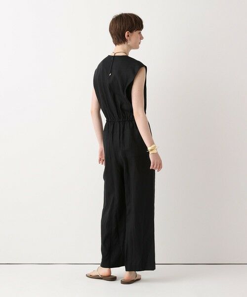 allureville / アルアバイル サロペット・オールインワン | リネンＶカラーコンビネゾン | 詳細10