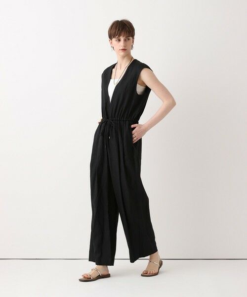 allureville / アルアバイル サロペット・オールインワン | リネンＶカラーコンビネゾン | 詳細8