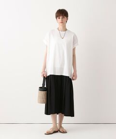 allureville / アルアバイル ドレス | モダールシルクドッキングワンピース