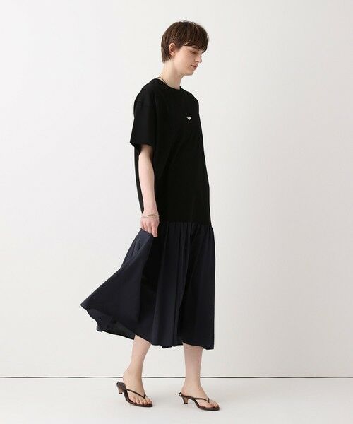 allureville / アルアバイル ドレス | モダールシルクドッキングワンピース | 詳細9