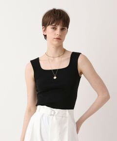 allureville / アルアバイル カットソー | フライススクエアネックタンク