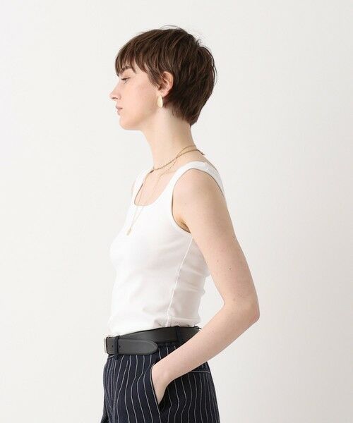 allureville / アルアバイル カットソー | フライススクエアネックタンク | 詳細3